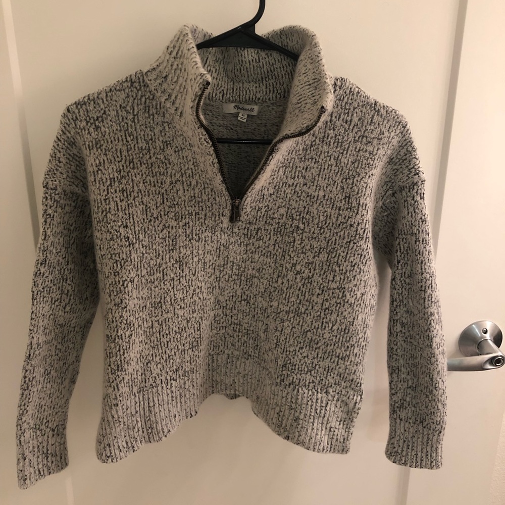 Madewell quarter zip